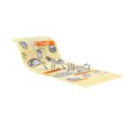 پاکت پلاستیکی ساندویچ یک رو شفاف