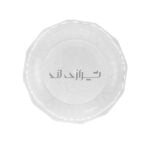 بشقاب 12گوش شفاف/شیری - Image 2