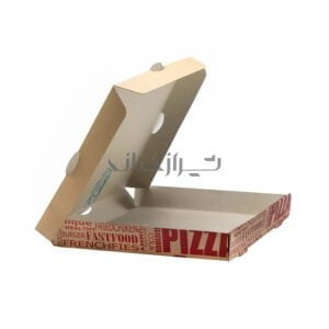 جعبه پیتزا کرافت چاپی 28
