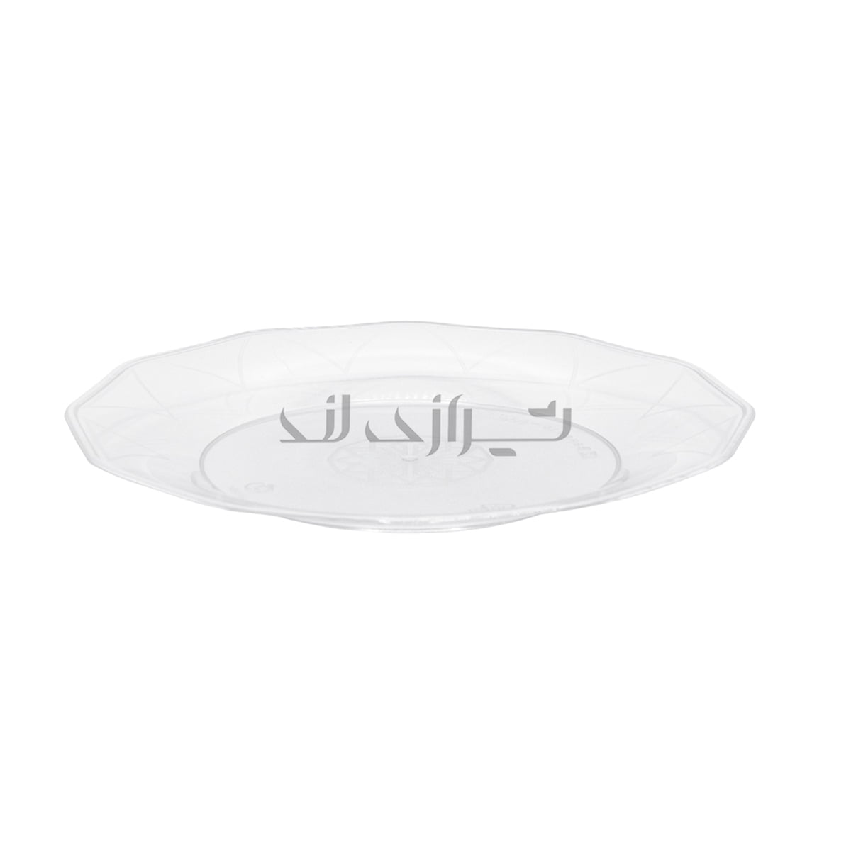 00000515 پیش دستی 12گوش شفاف/شیری