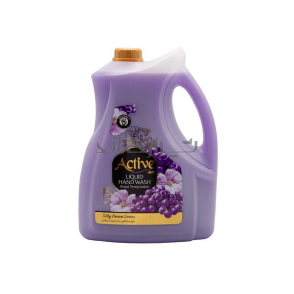 مایع دستشویی صدفی 3750 گرمی اکتیو بنفش
