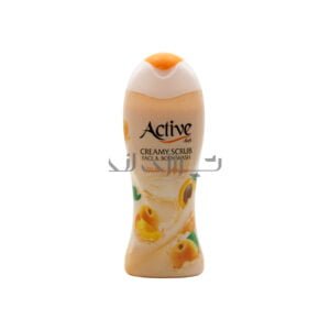 شامپو صورت و بدن اسکراب 400 گرمی اکتیو