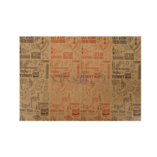 کاغذ کف سینی کرافت چاپی