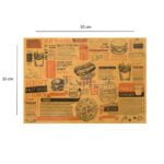 کاغذ کف سینی مومی روغنی - Image 2