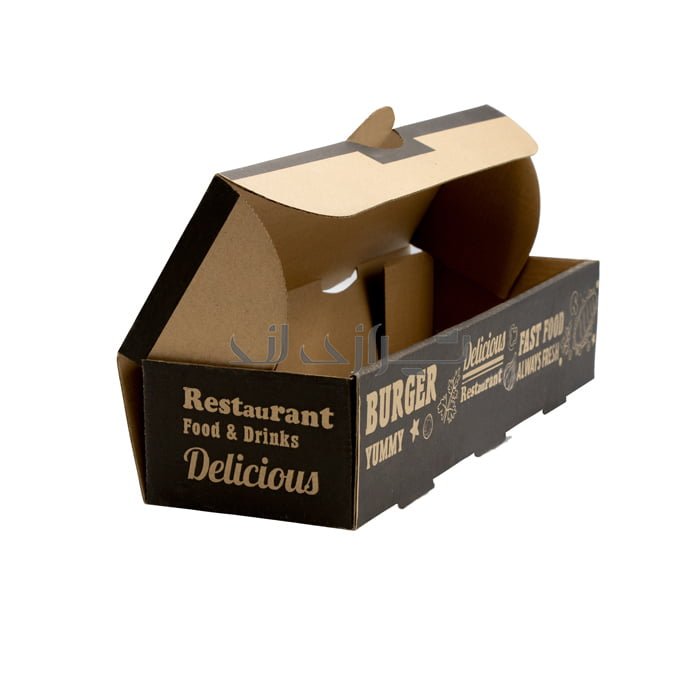 جعبه هات داگ ایفلوت چاپی