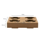 جعبه جالیوانی 4 عددی خام - Image 2