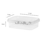 ظرف ماکروویو درب و بدنه شفاف "250" (پویش)