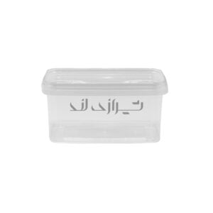 ظرف ماکروویو درب و بدنه شفاف "550"