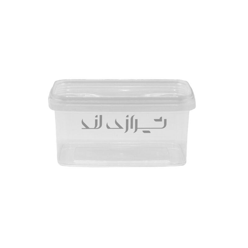 ظرف ماکروویو درب و بدنه شفاف "550"