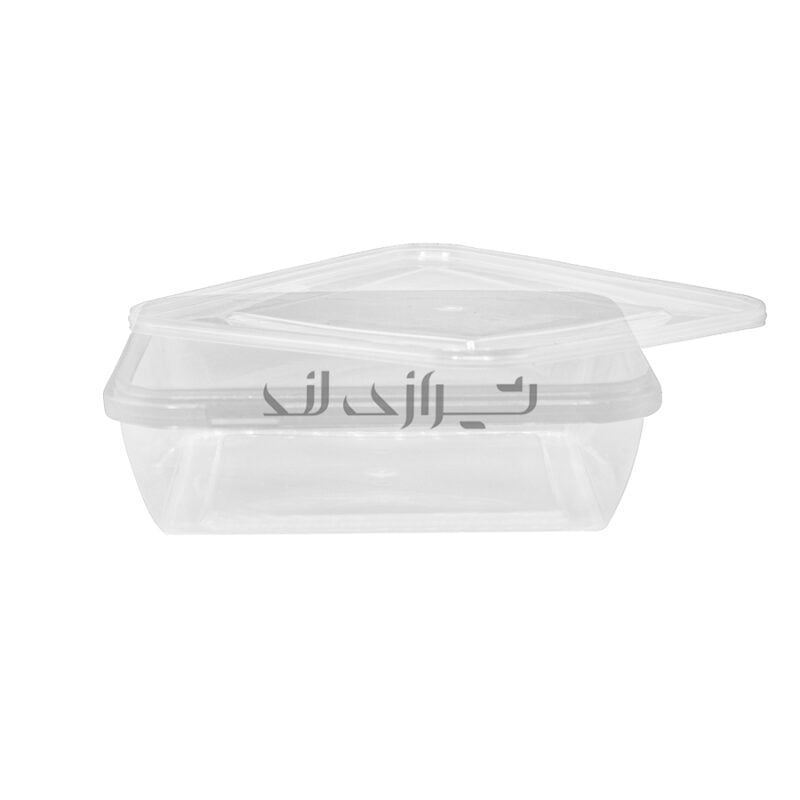 ظرف ماکروویو درب و بدنه شفاف "1600"