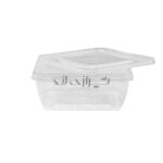 ظرف ماکروویو درب و بدنه شفاف "800"