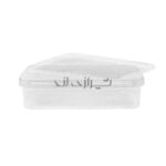 ظرف ماکروویو درب و بدنه شفاف "2000" (پویش/دی پک)