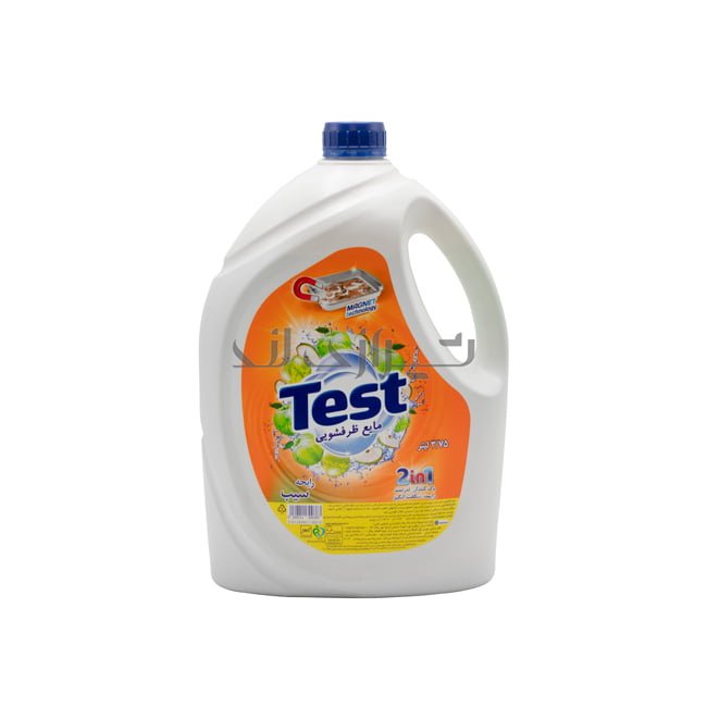 مایع ظرفشویی 4 لیتری تست