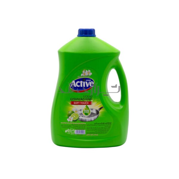 مایع ظرفشویی حاوی گلیسرین 3.5 لیتری اکتیو سبز