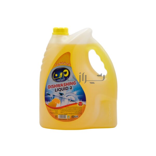 مایع ظرفشویی 4 لیتری من عصاره پرتقال