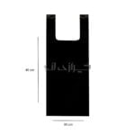 کیسه دسته دار مشکی 40*30