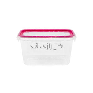 ظرف فریزری تترالاک 1600 شفاف واشر زرد/صورتی/آبی کلیز