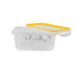 ظرف فریزری تترالاک 1300 شفاف واشر زرد/صورتی/آبی کلیز - Image 6