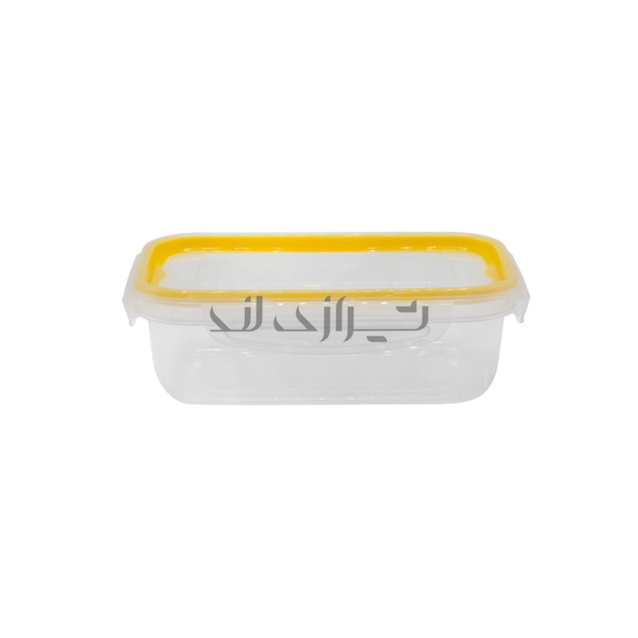6260776805580 ظرف فریزری تترالاک 900 شفاف واشر زرد/صورتی/آبی کلیز