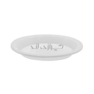 بشقاب هایمپک گرد شیری/شفاف نوین رویا