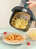 کاغذ ایرفرایر 100 تایی کوچک گرد/مربع (مومی) - Image 2