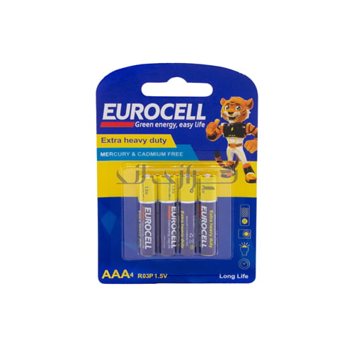 باتری کربن زینک نیم قلمی 4 عددی