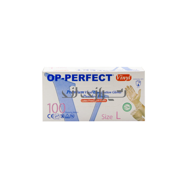 دستکش ونیل 100 تایی بزرگ