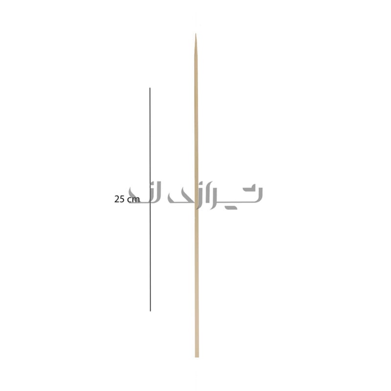 سیخ چوبی 25 سانتی