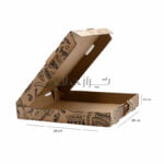 جعبه پیتزا ایفلوت چاپی 28 - Image 3