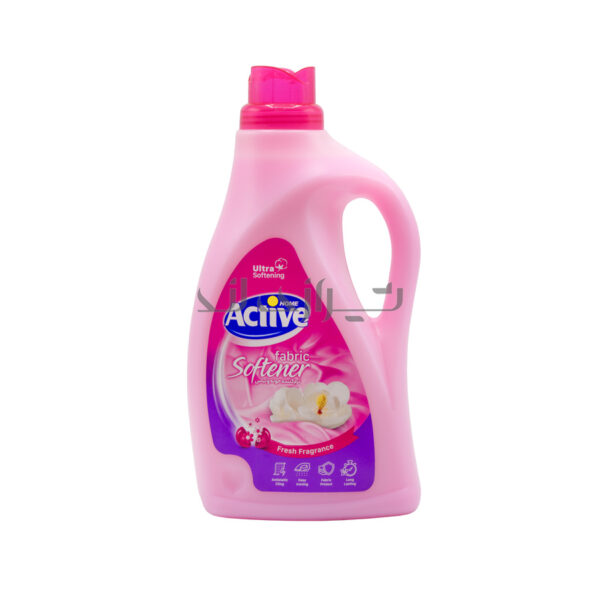 نرم کننده حوله و لباس 2500 گرمی اکتیو صورتی
