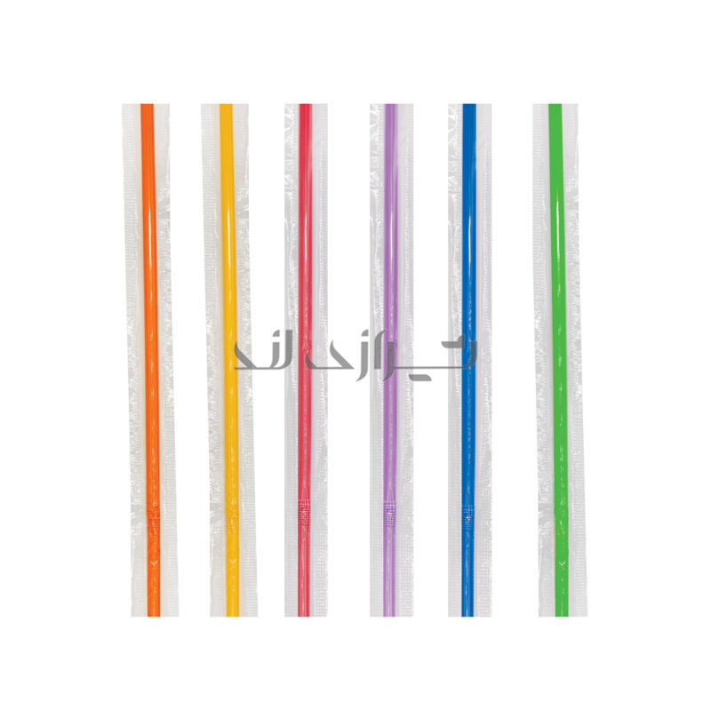 نی نوشابه تاشو کاوردار 2500 عددی