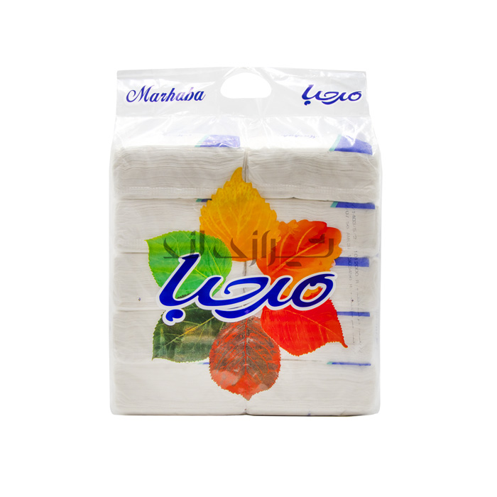 دستمال خانواده 200 برگ مرحبا