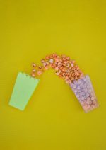 دسری شاینا 900 سی سی (پاپکورن) رنگی و شفاف - Image 2